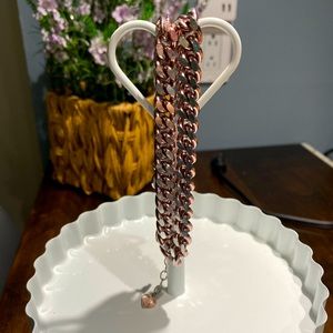 Sabika rose gold necklace worn once!